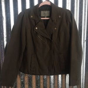 G.H Bass & Co army green jacket